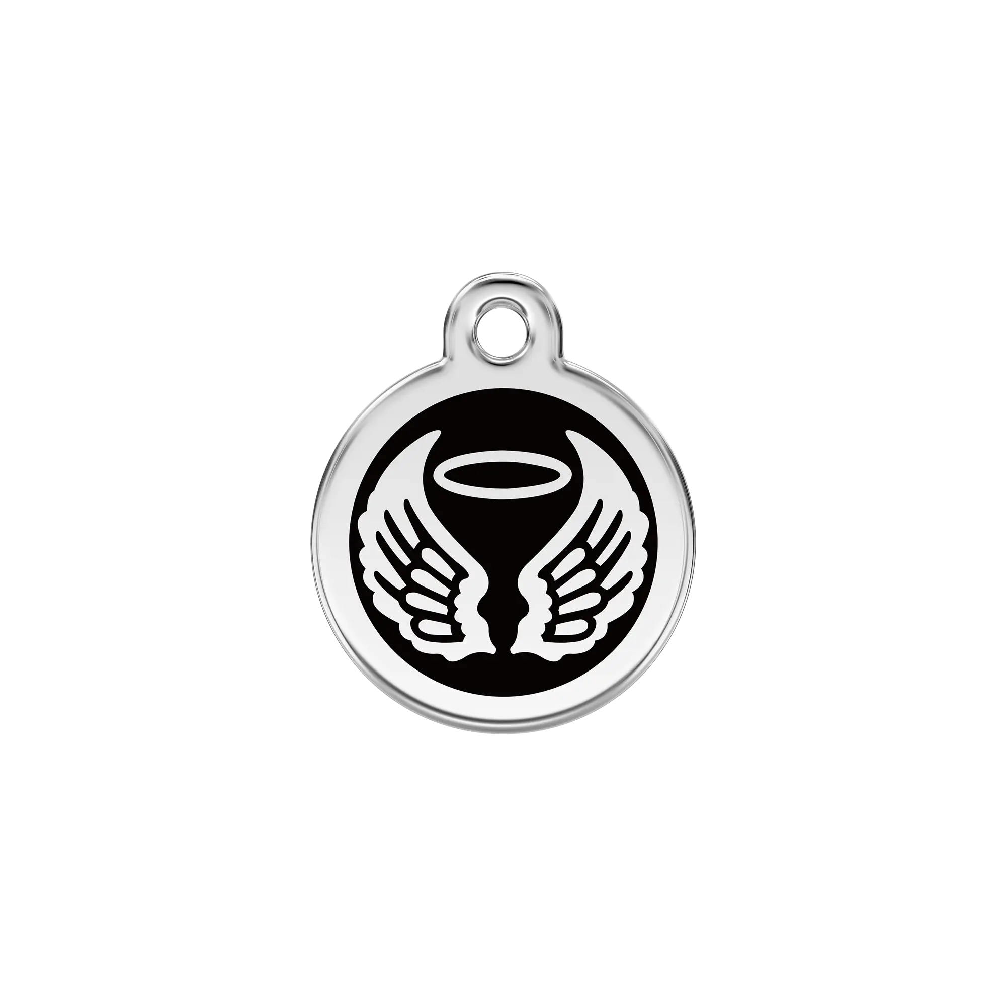 Angel Wings pet ID tag