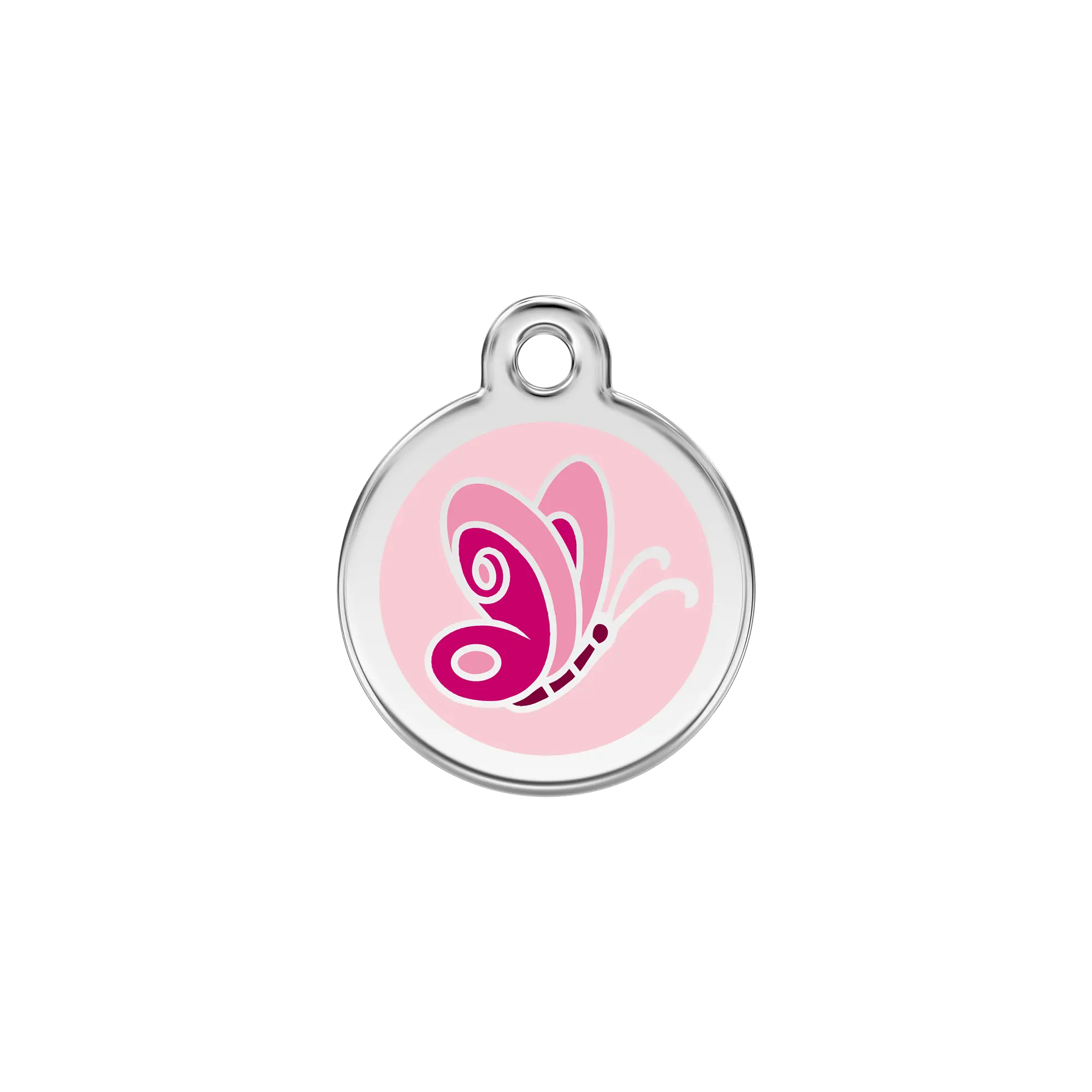 Butterfly pet ID tag