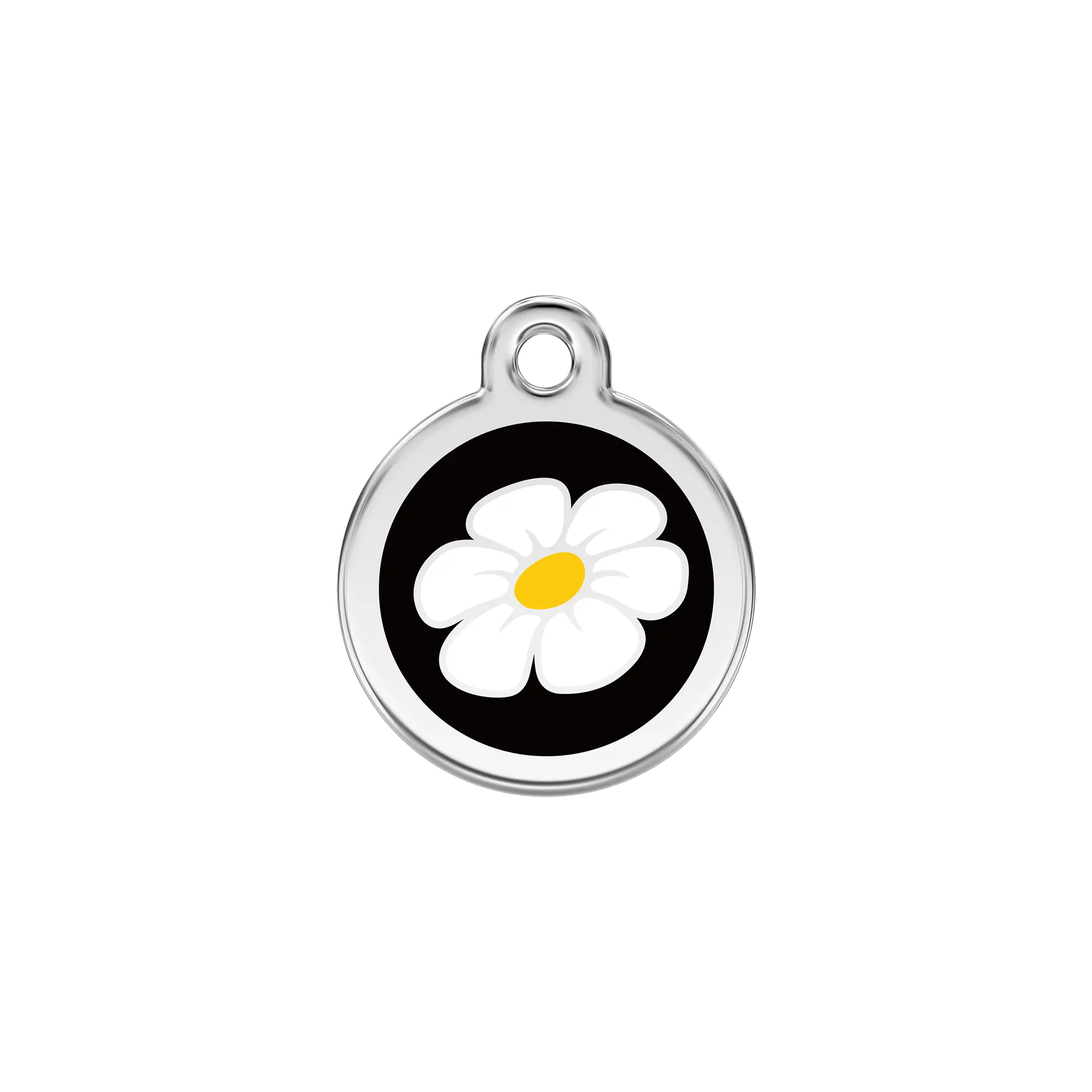 Daisy Enamel & Stainless Steel pet ID tag