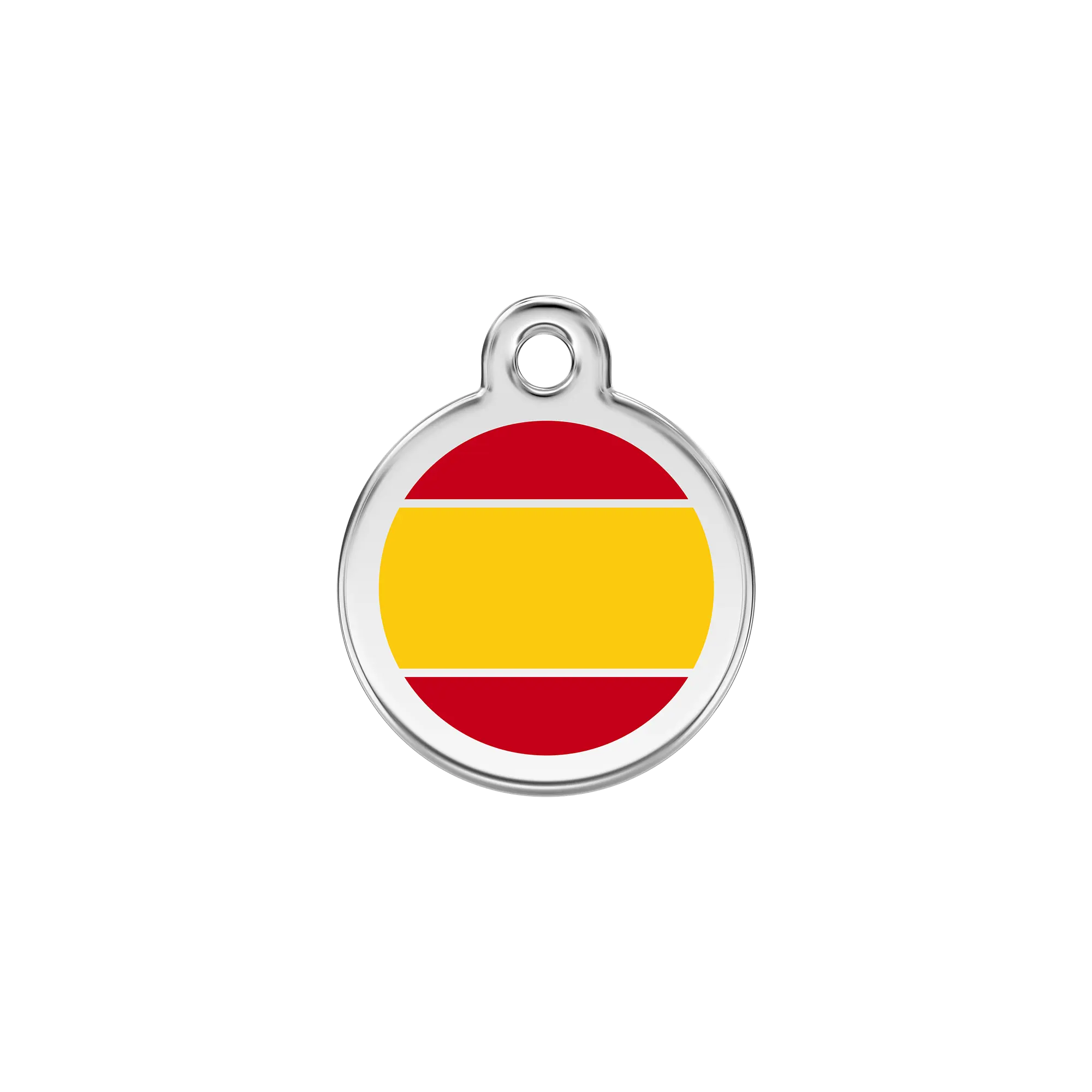 Spanish Flag pet ID tag