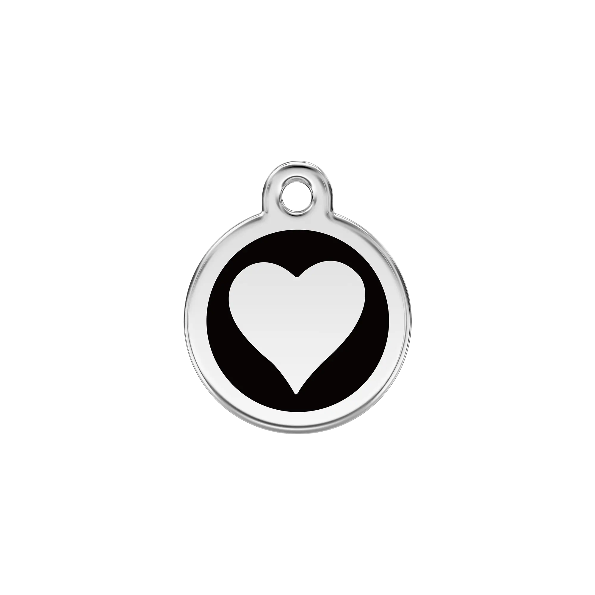 Heart pet ID tag
