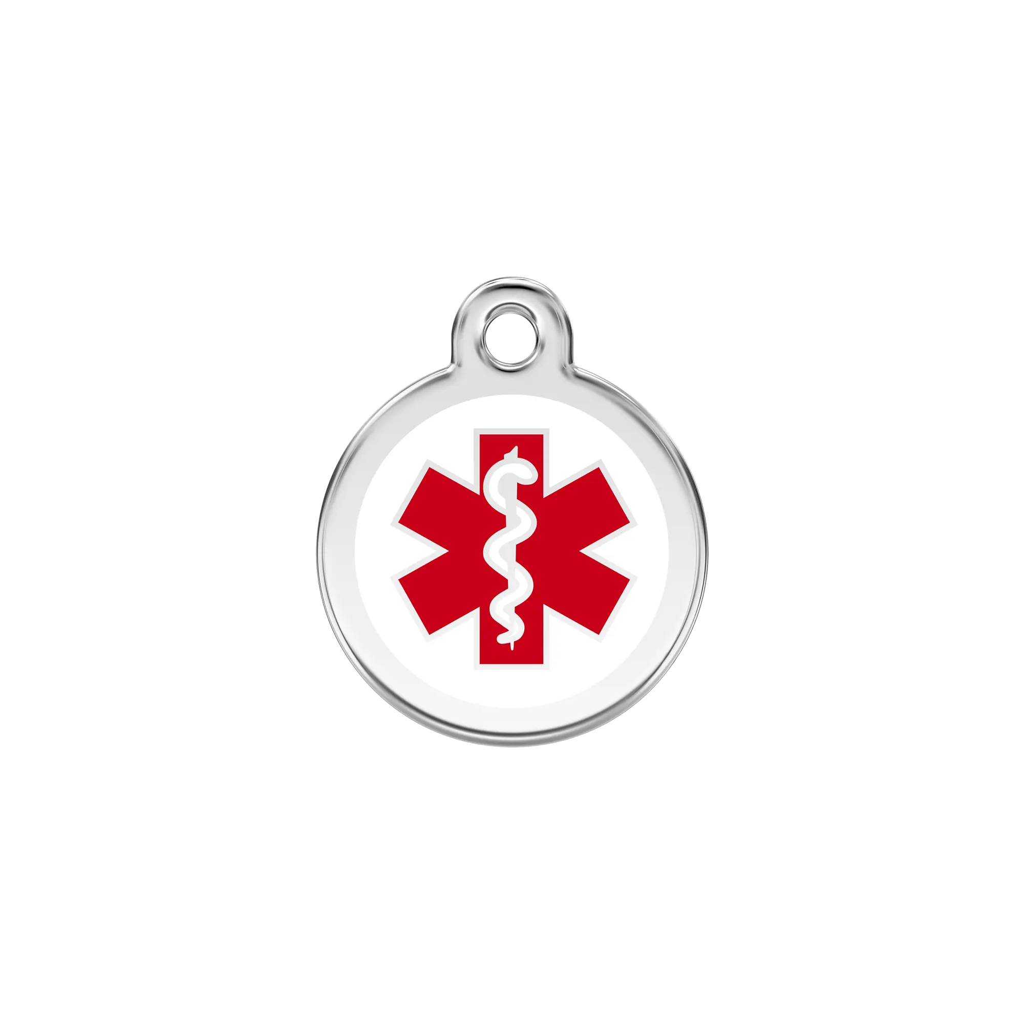 Medical Tag Enamel & Stainless Steel pet ID tag