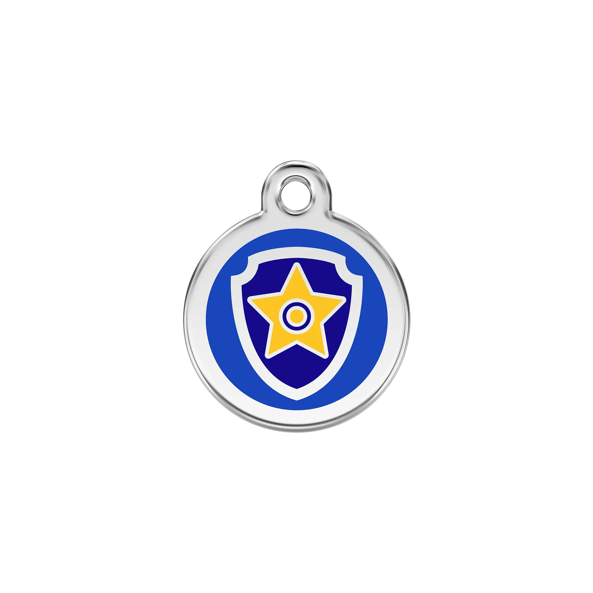 Nickelodeon Chase Enamel & Stainless Steel pet ID tag