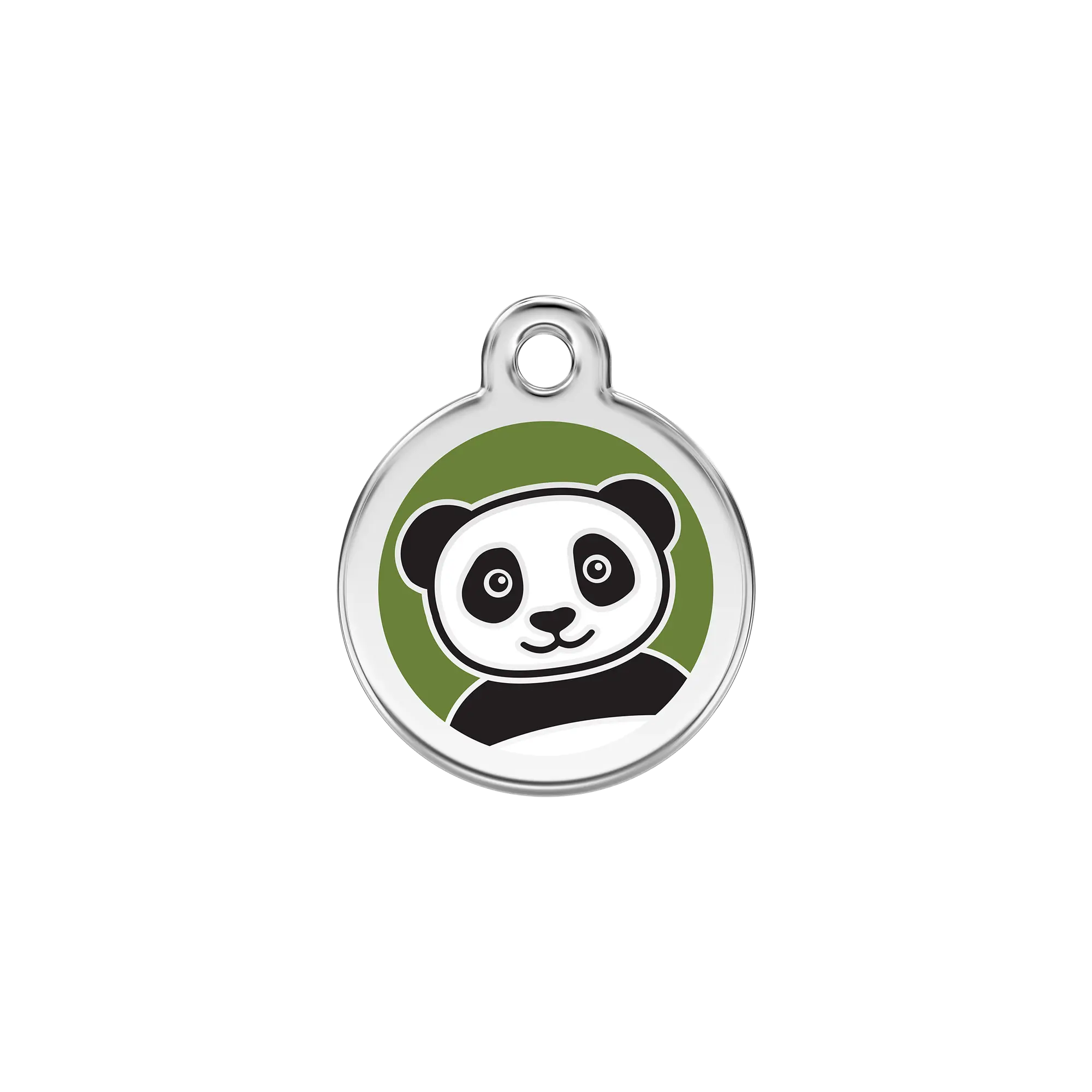 Panda pet ID tag