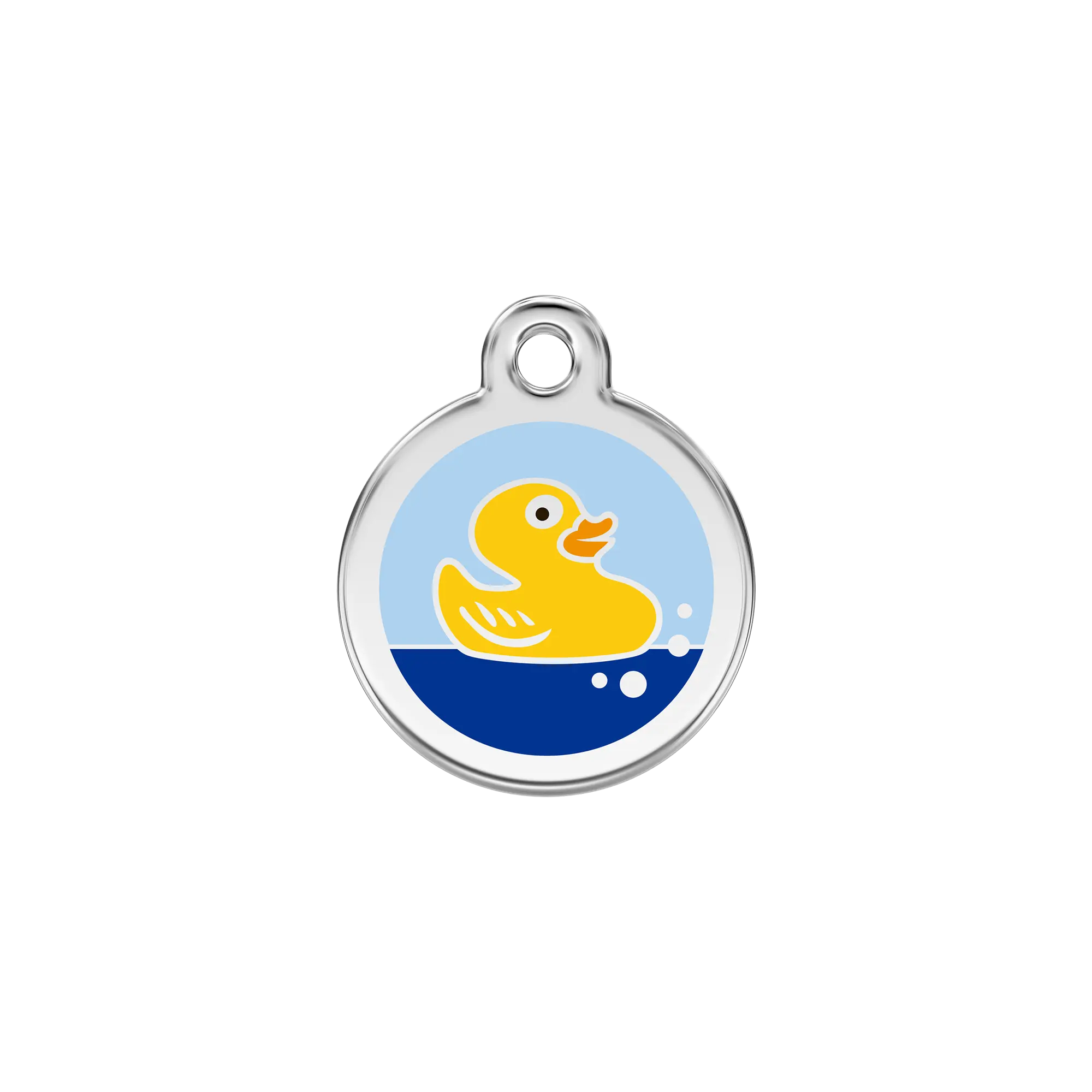 Rubber Duck pet ID tag