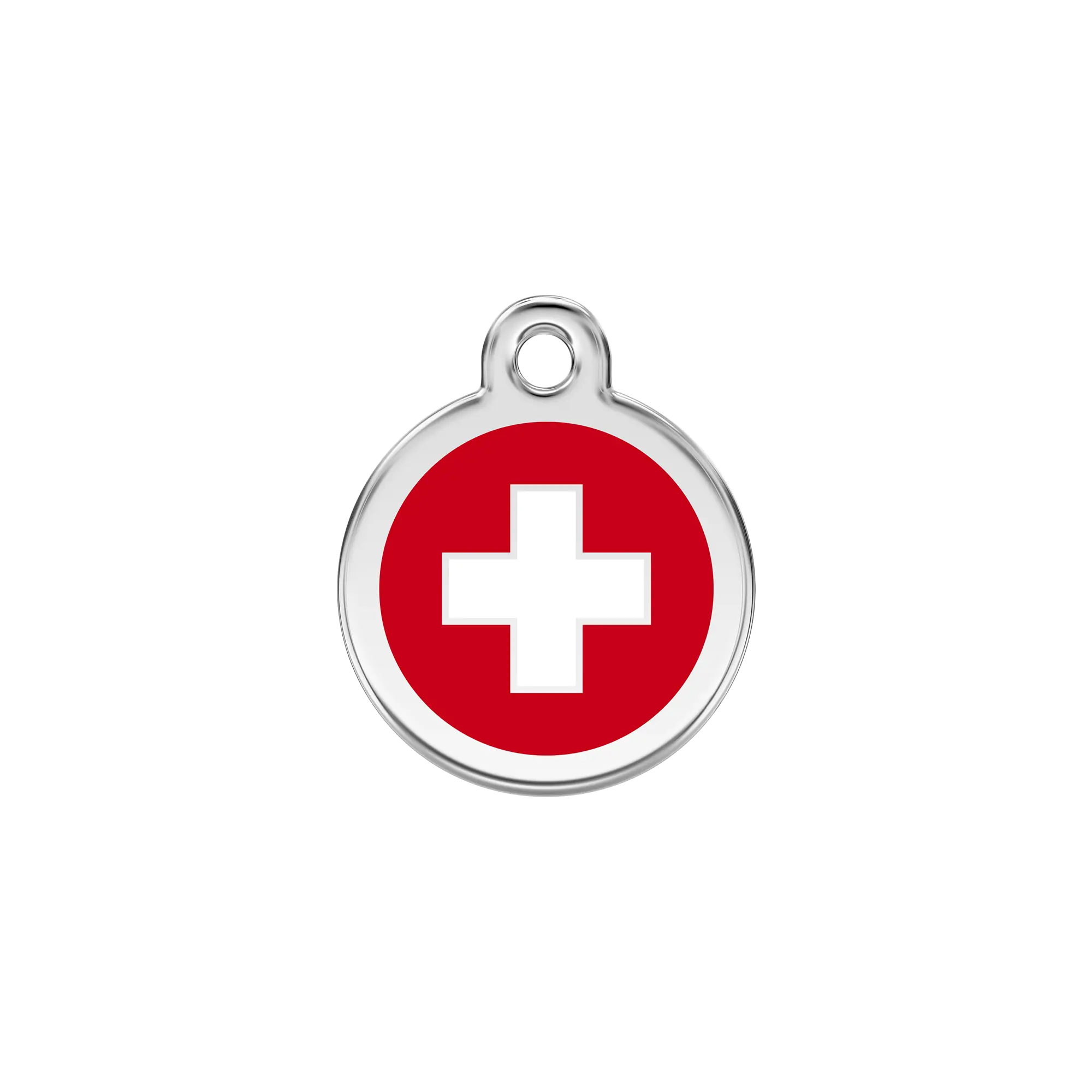 Swiss Cross pet ID tag