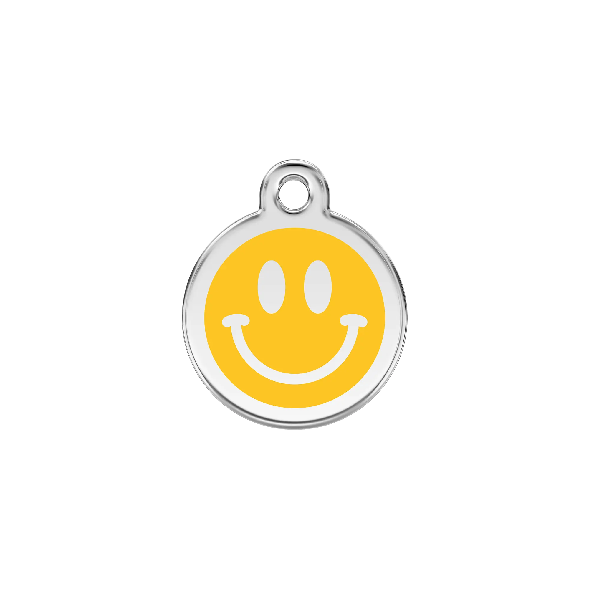Smiley Face pet ID tag