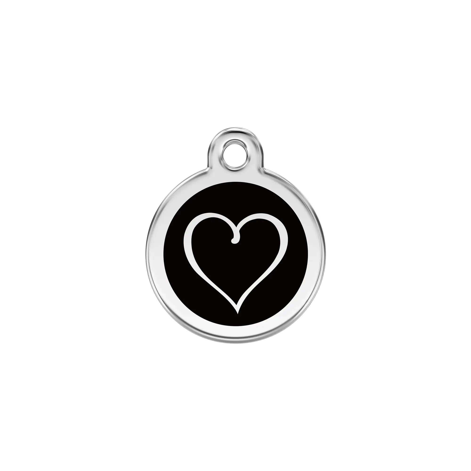 Tribal Heart pet ID tag