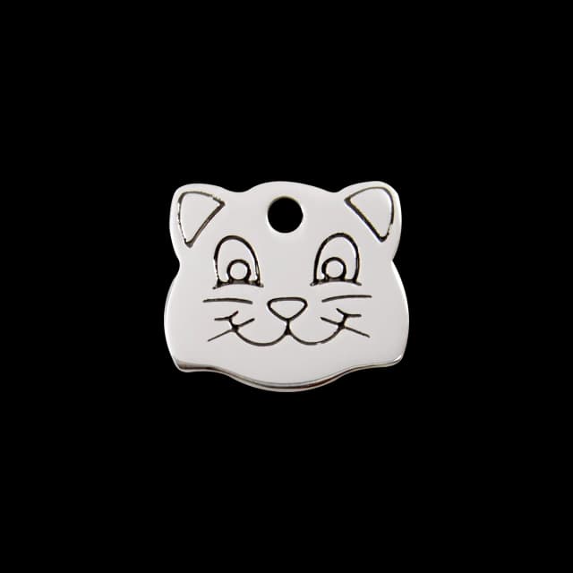 Cat Face pet ID tag