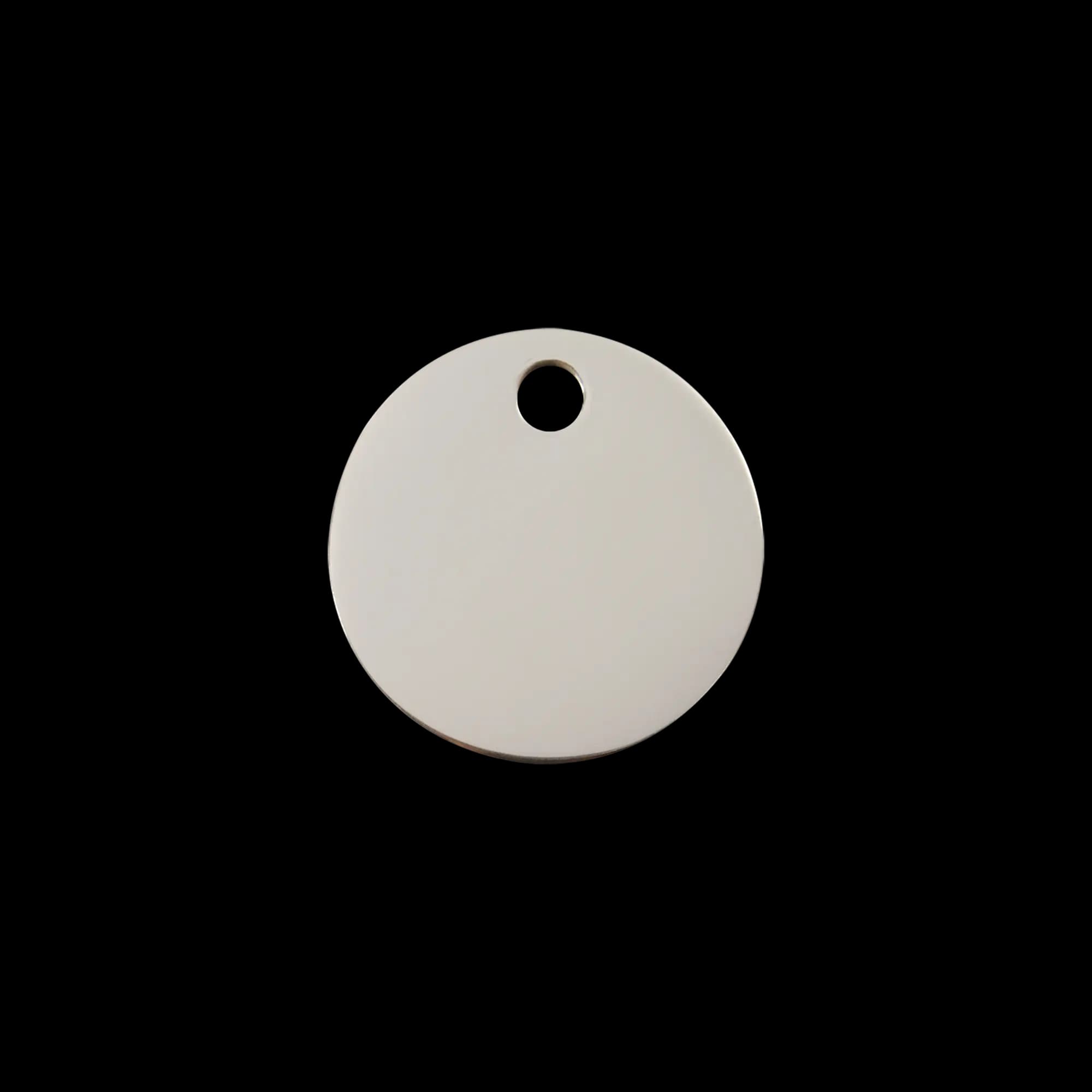 Circle pet ID tag