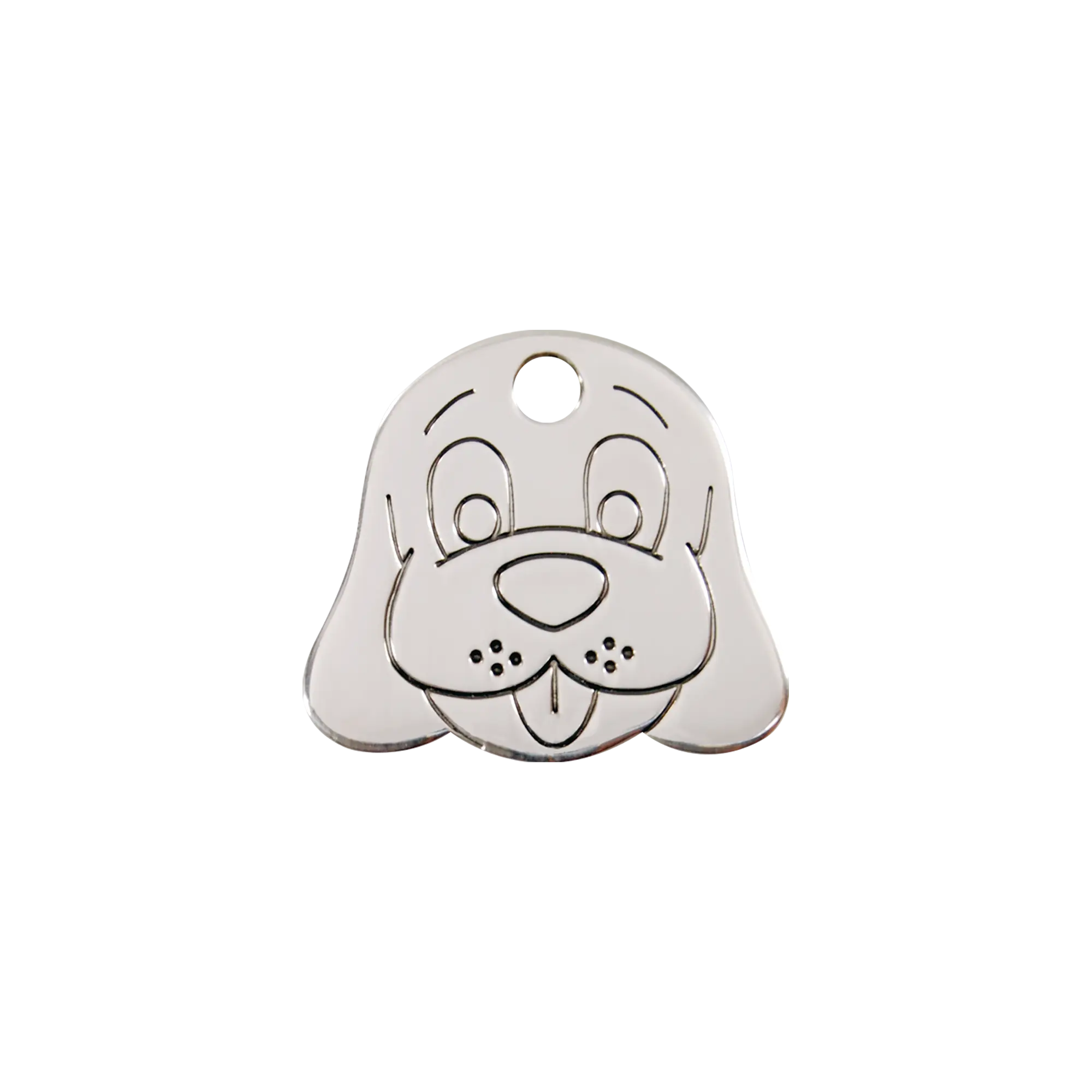 Dog Face pet ID tag