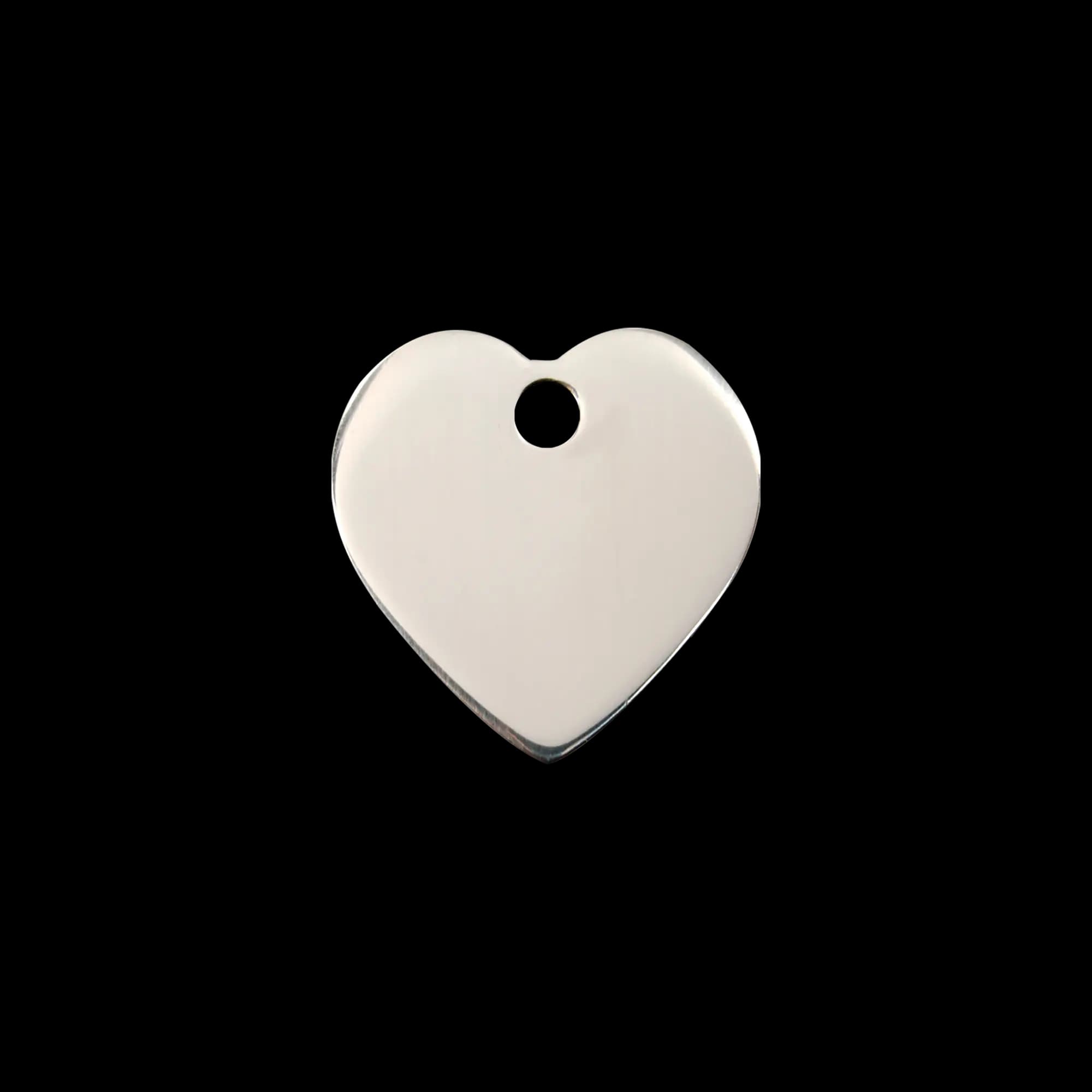 Heart pet ID tag