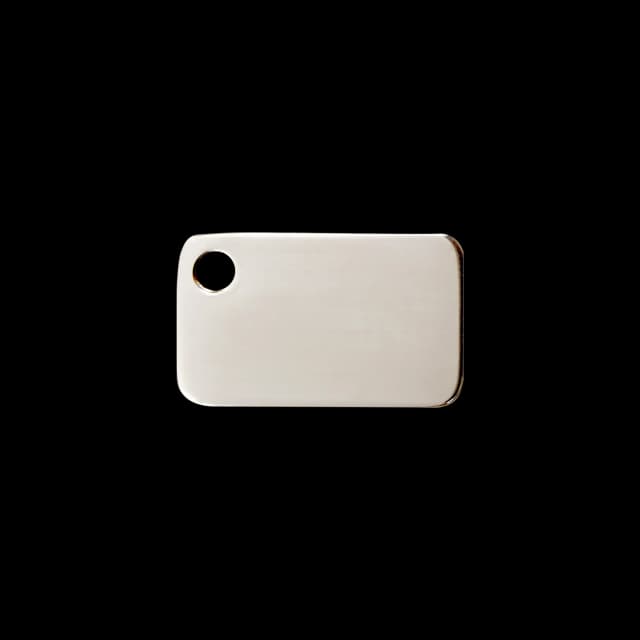 Rectangle pet ID tag