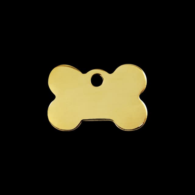 Bone pet ID tag