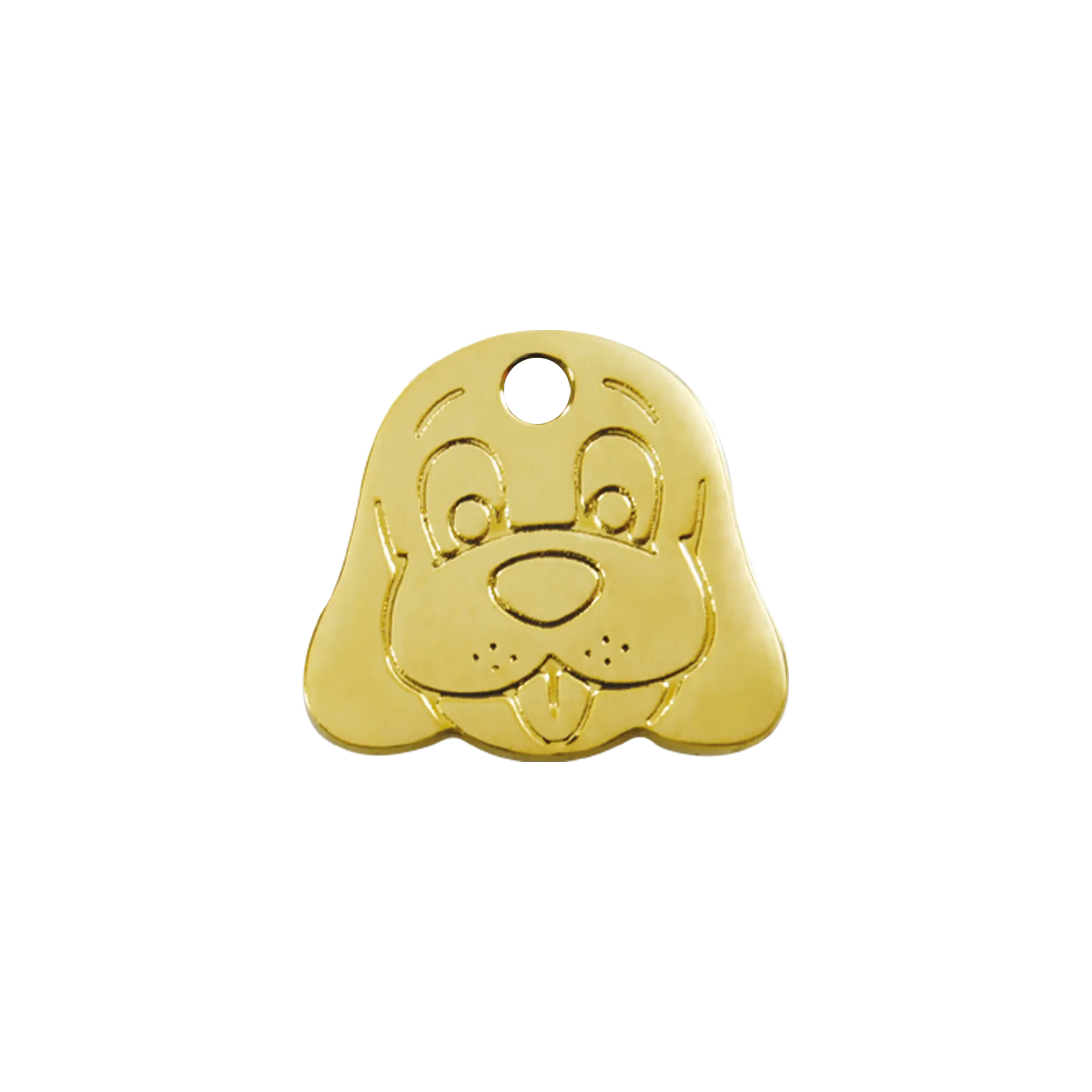 Dog Face pet ID tag