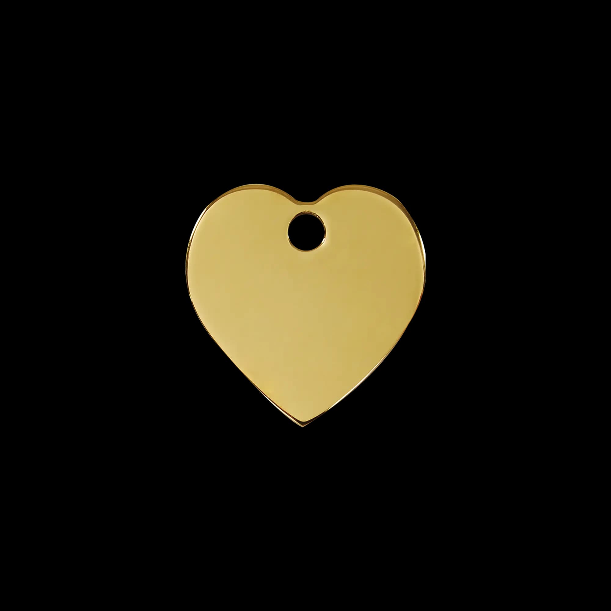 Heart pet ID tag