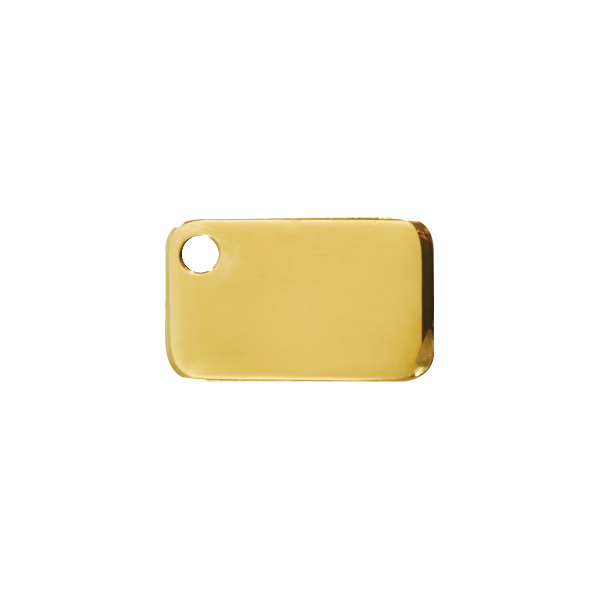 Rectangular pet ID tag