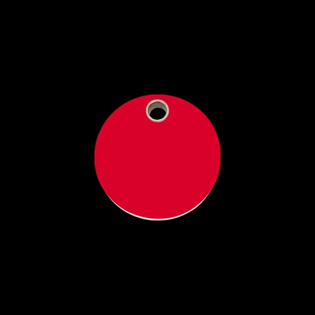 Circle pet ID tag