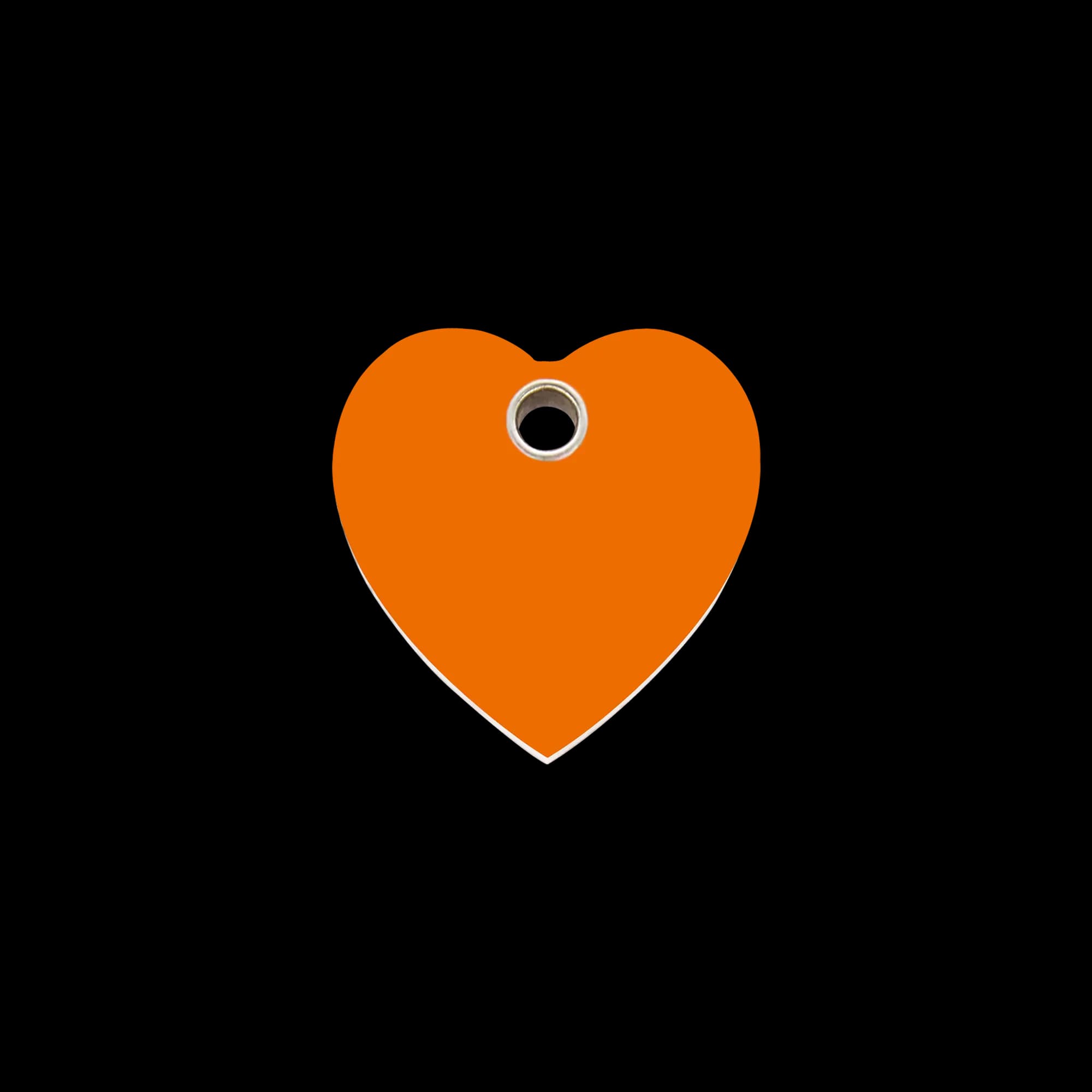 Heart pet ID tag