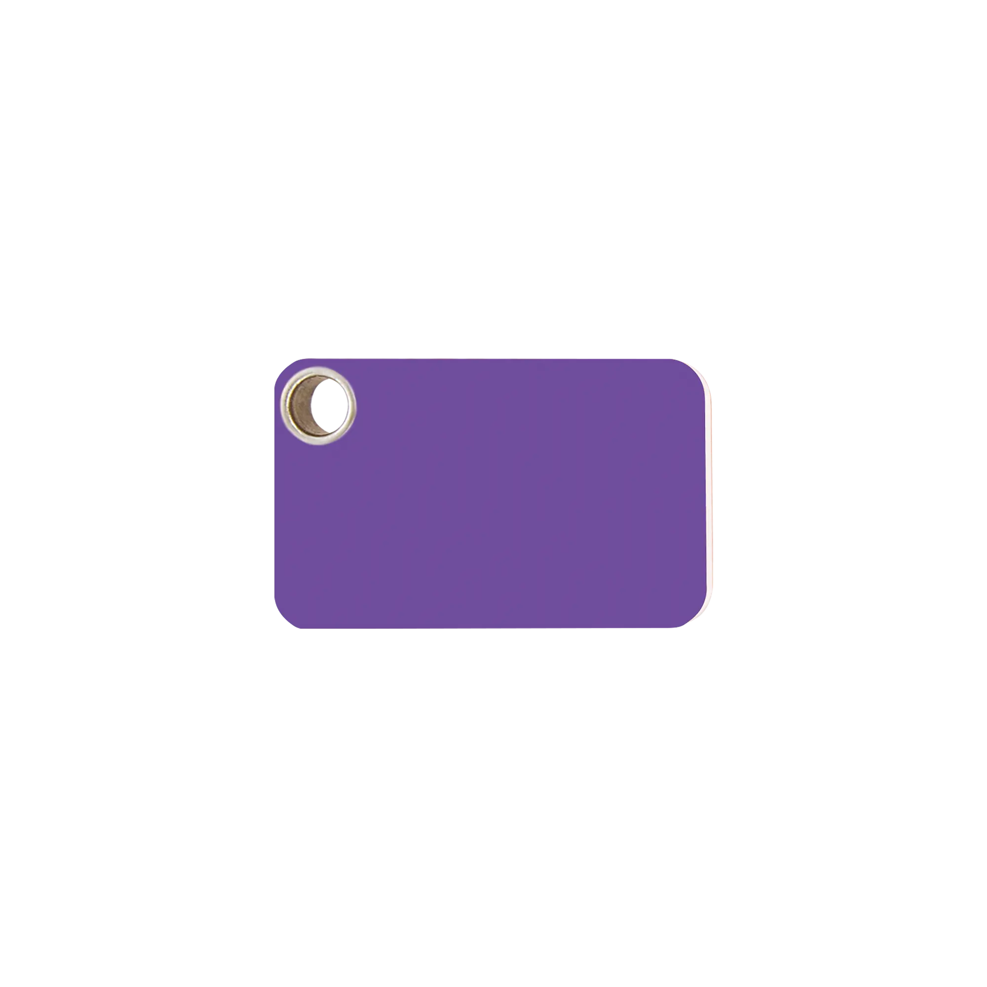 Rectangle pet ID tag