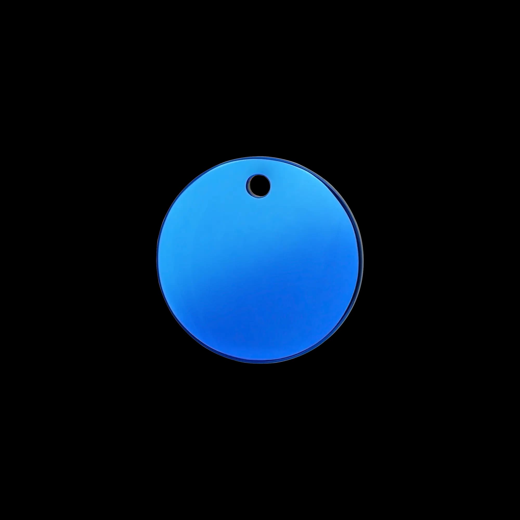 Circle pet ID tag