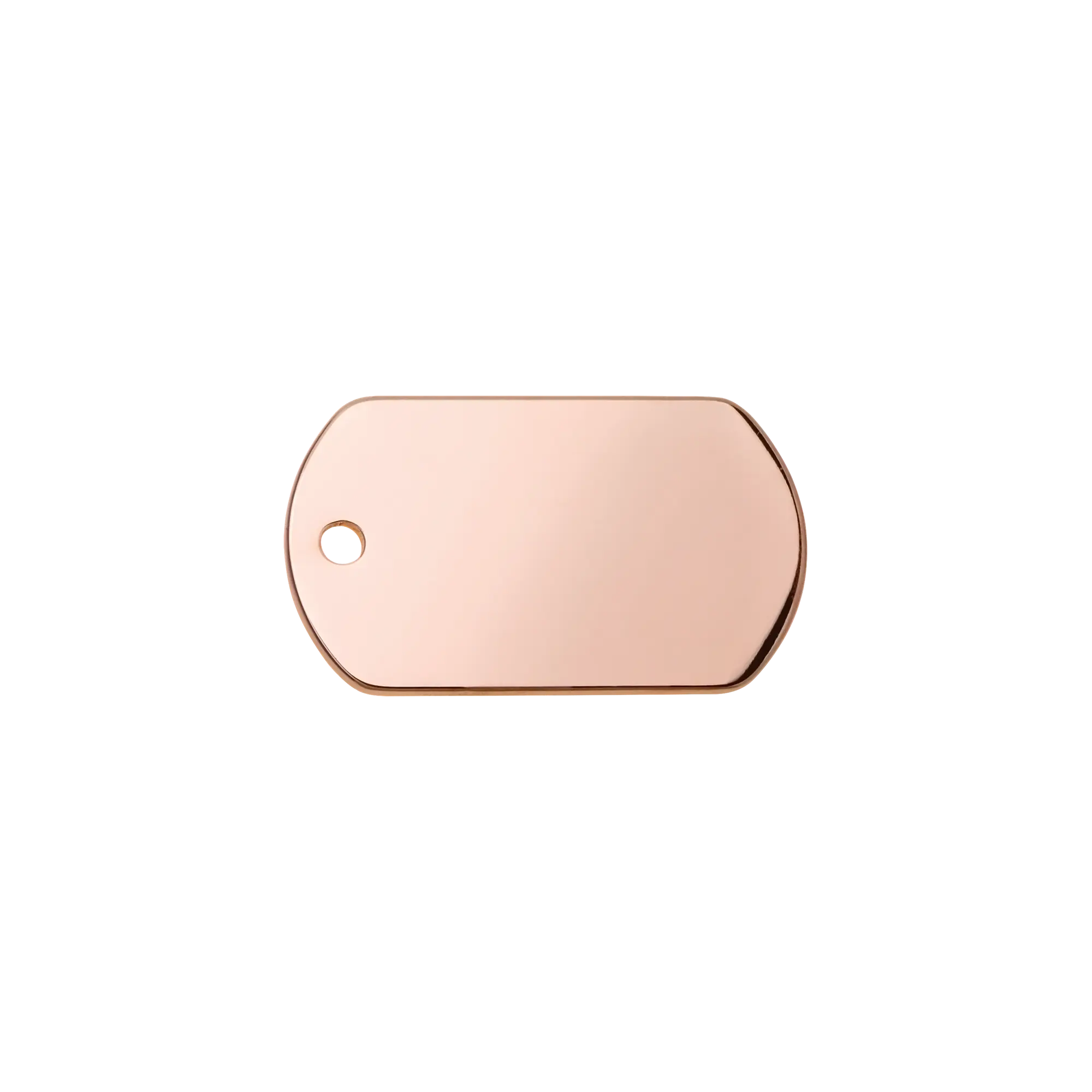 Rectangle pet ID tag
